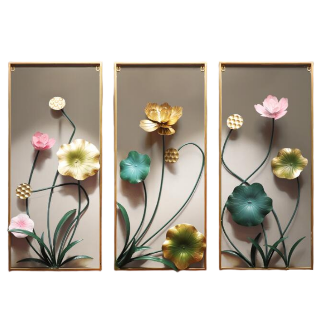 Homio Decor Wall Decor Lotus Wall Ornament