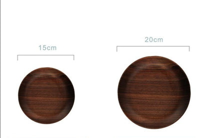 Homio Decor Wooden Homeware Walnut Wood Tableware